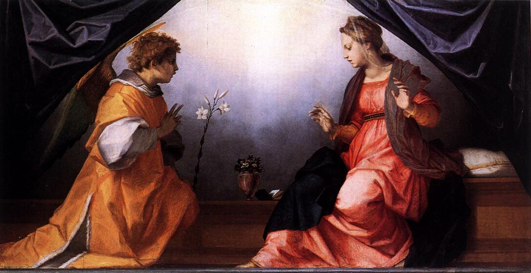 Annunciation by Sarto