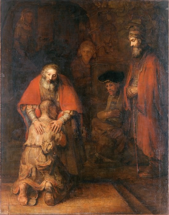 The Return of the Prodigal Son – Rembrandt (circa 1669)